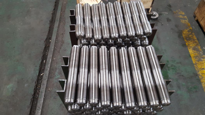 Wnol project split face studs of Voith company